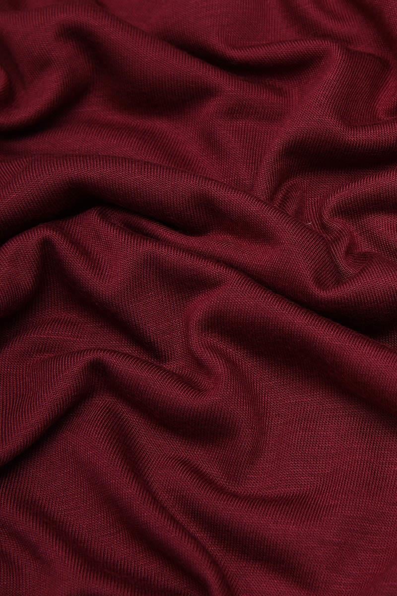 Fivescarf Koyu Fuşya Five Penye Şal