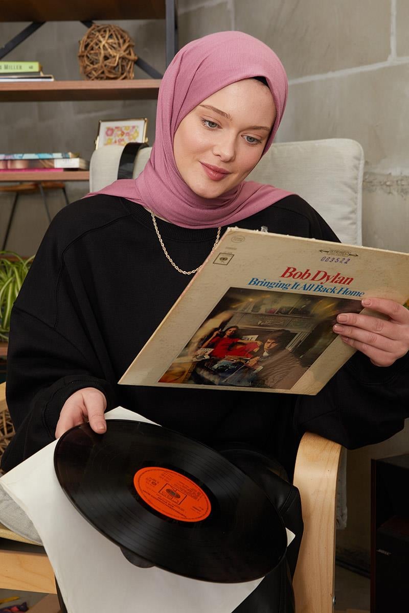 Fivescarf Koyu Pembe Five Penye Şal