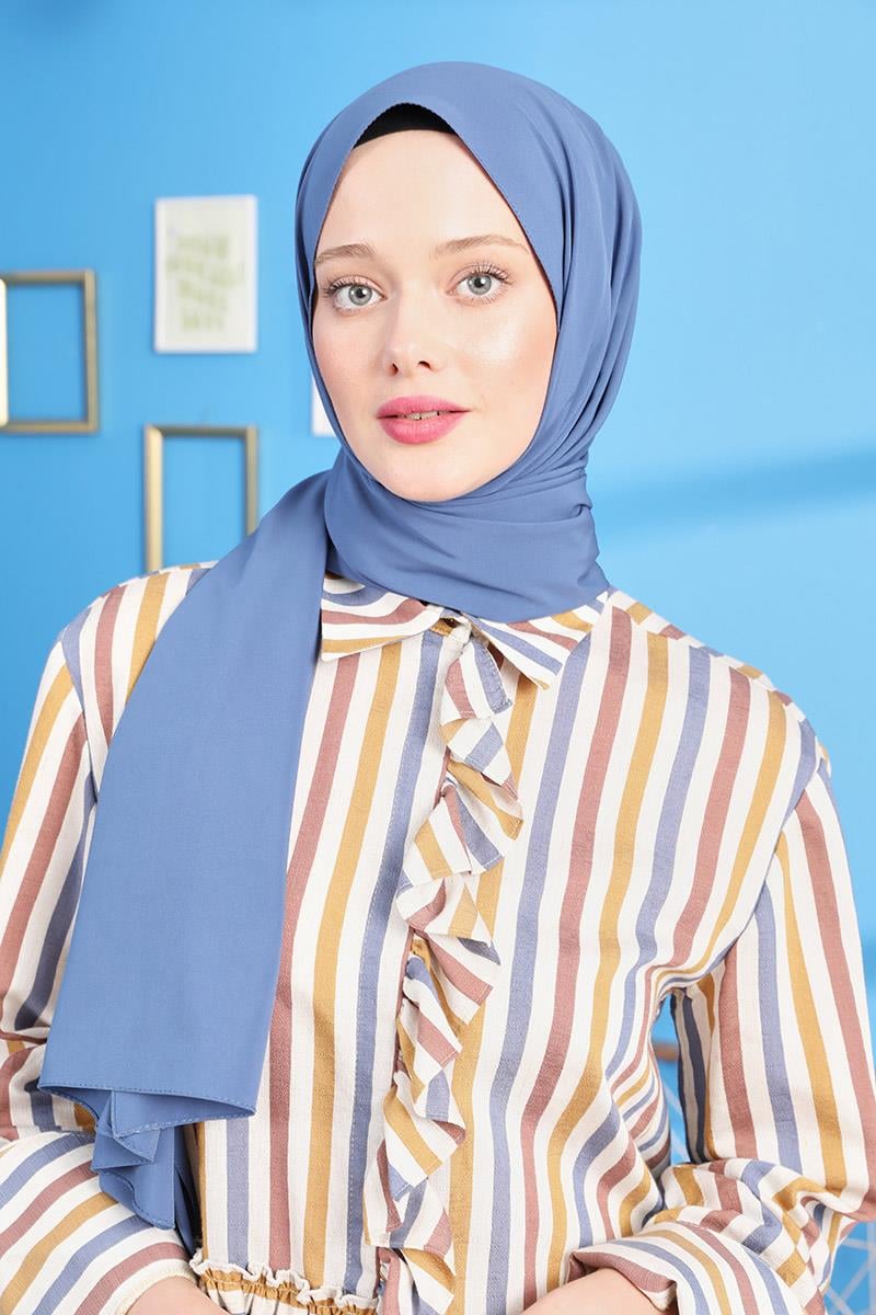 Fivescarf Lacivert Magic Şal