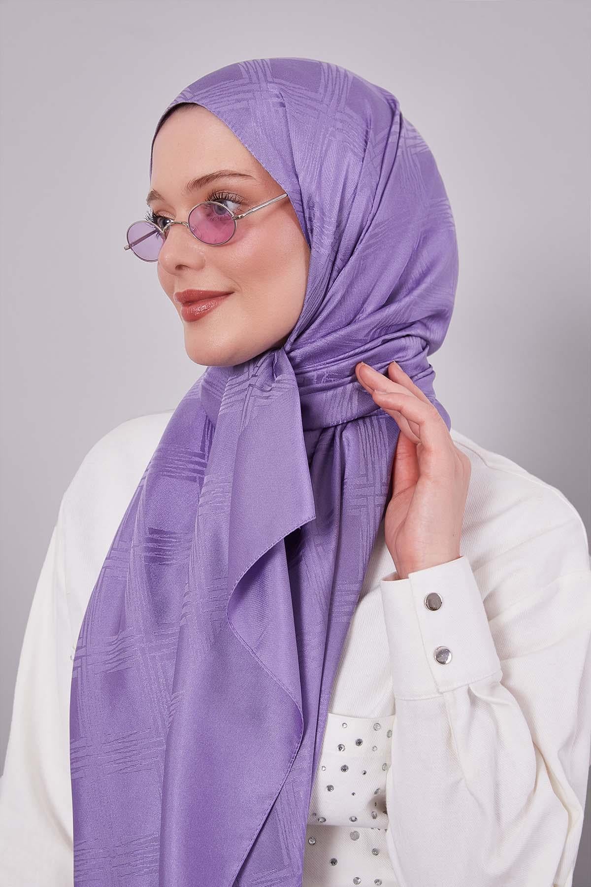 Fivescarf Lila Jakar Şal