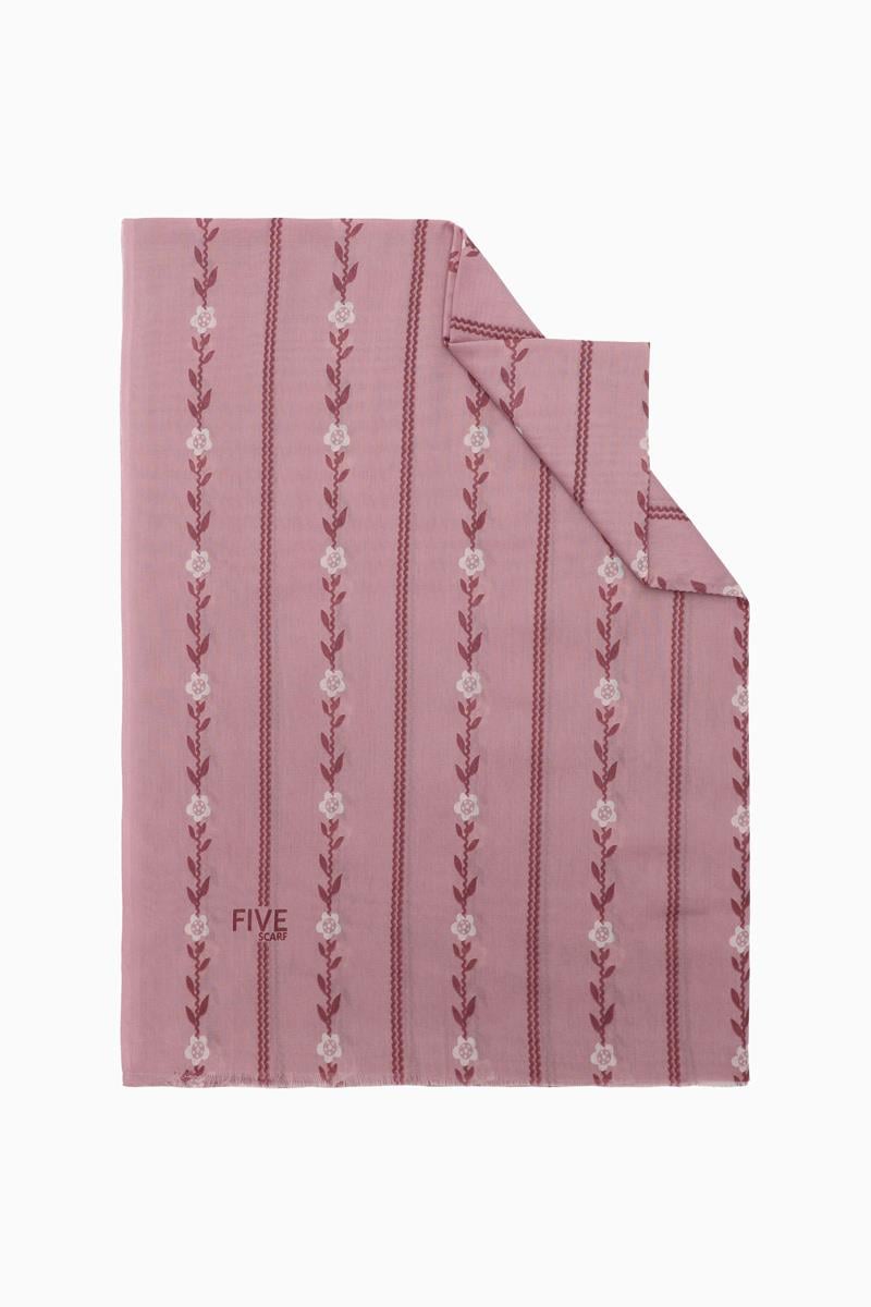 Fivescarf Lila Relax Papatya Şal