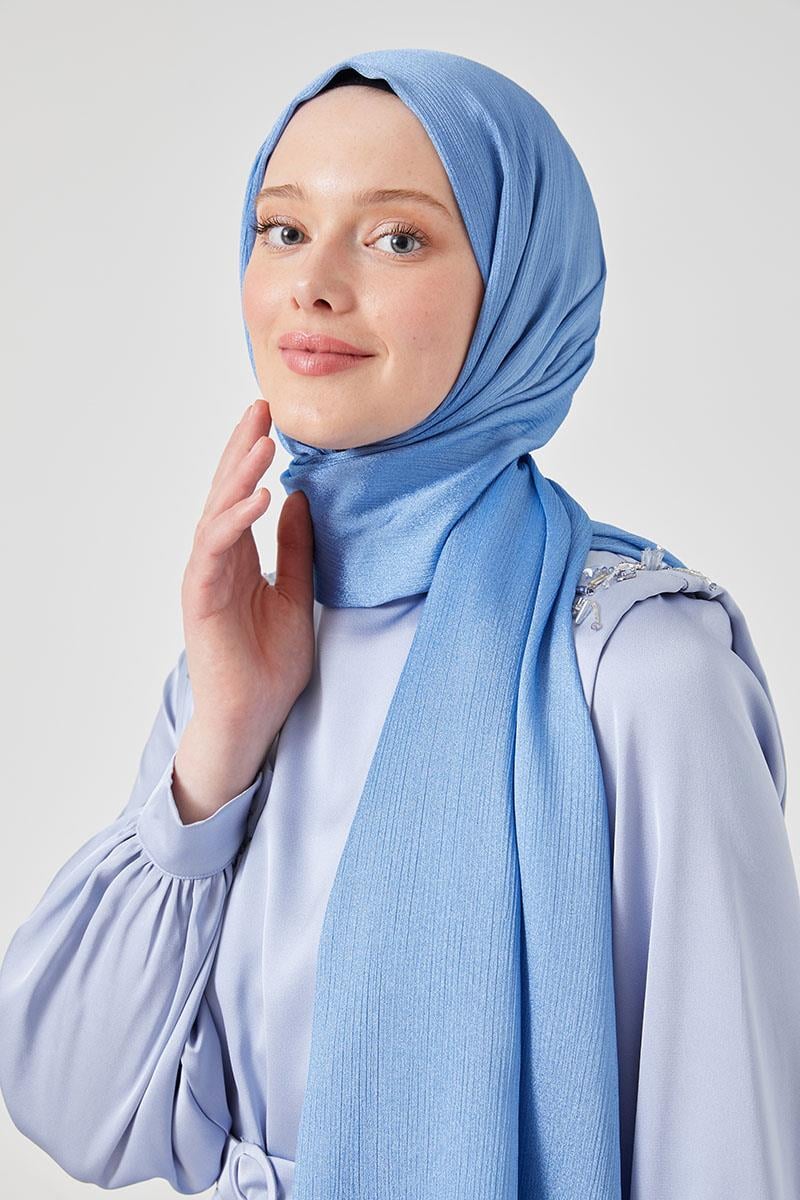 Fivescarf Mavi Crystal Şal