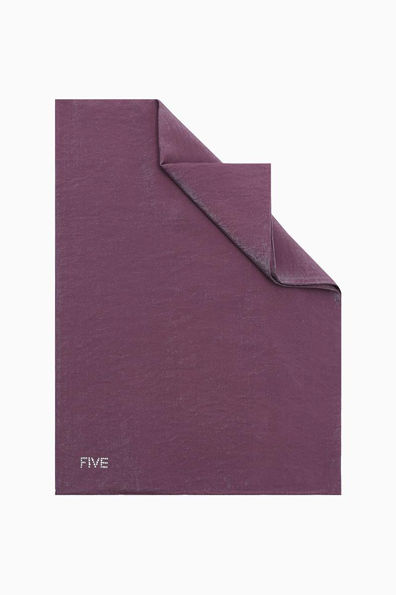 Fivescarf Menekşe Shine Begonia Şal