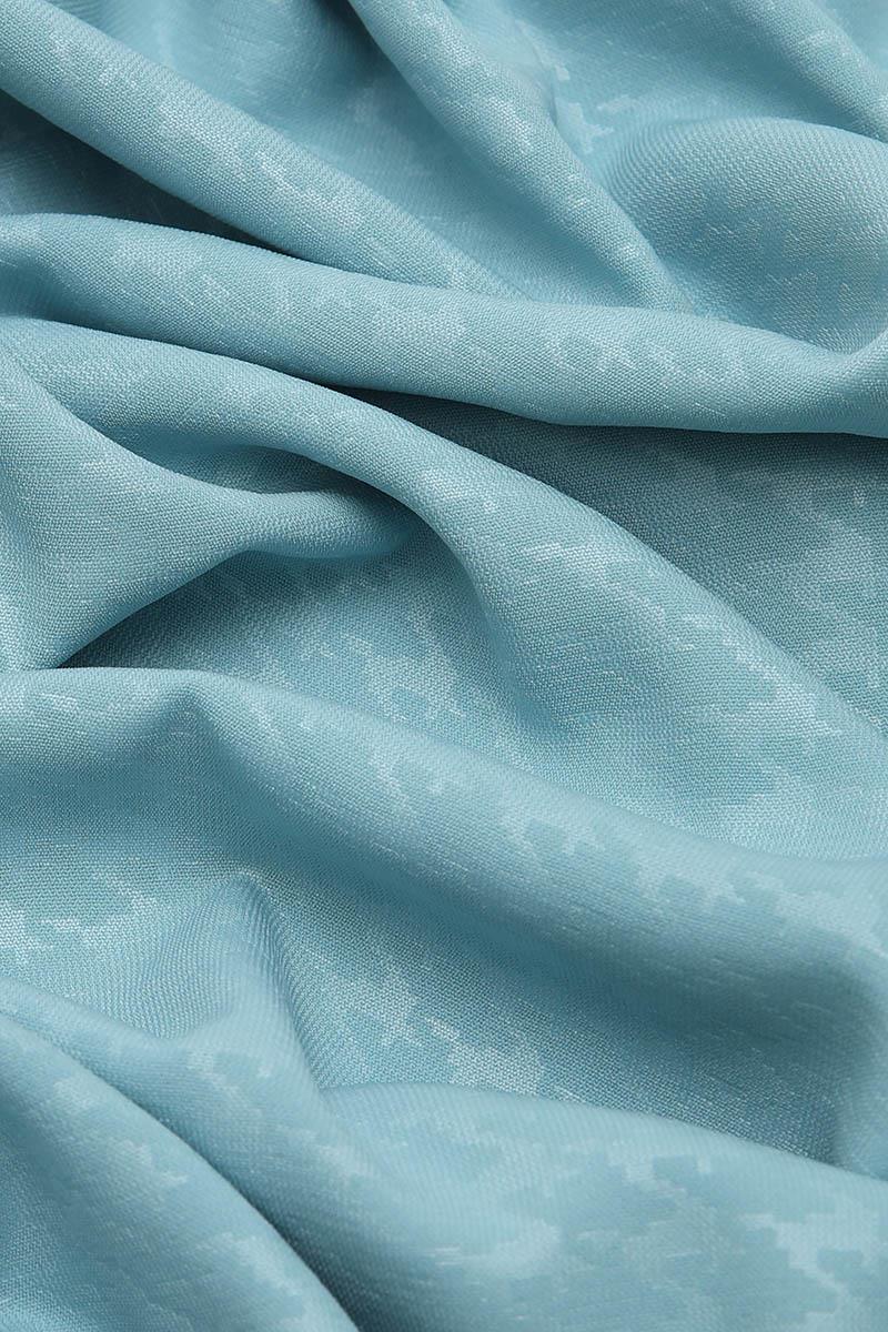 Fivescarf Mint Yeşili Kazayağı Desen Mood Medine İpeği Şal