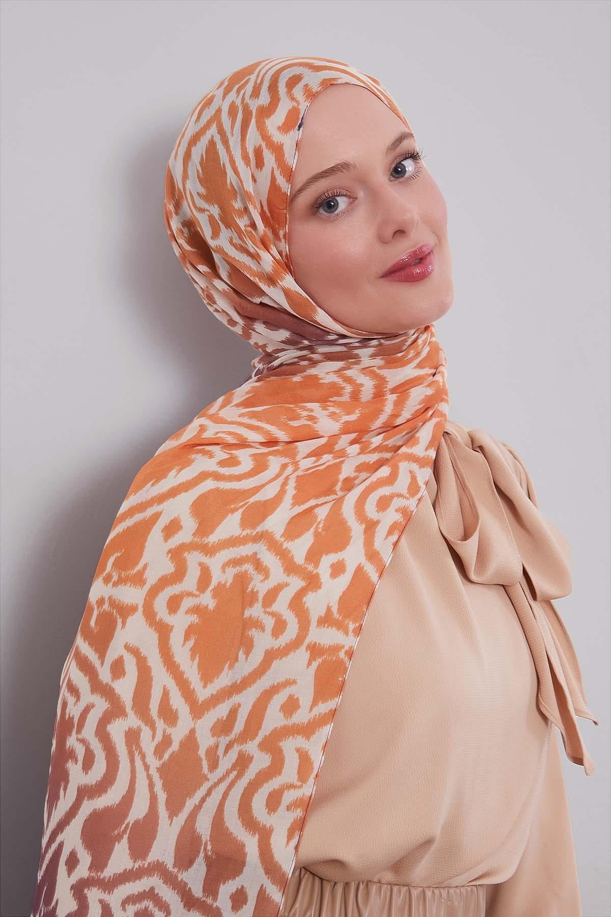 Fivescarf Mor Renk Geçişli Vivian Şal