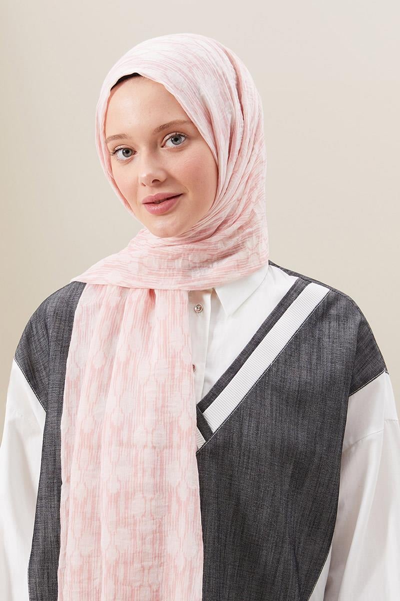 Fivescarf Pembe Bulut Comfort Line Şal