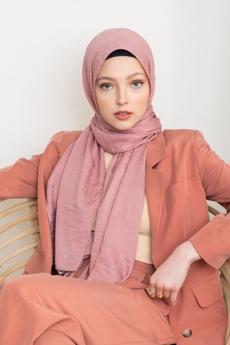 Fivescarf Pudra Junset Şal