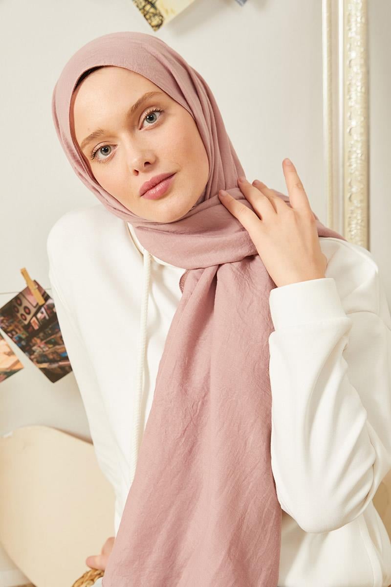 Fivescarf Pudra Touch Pamuk Şal