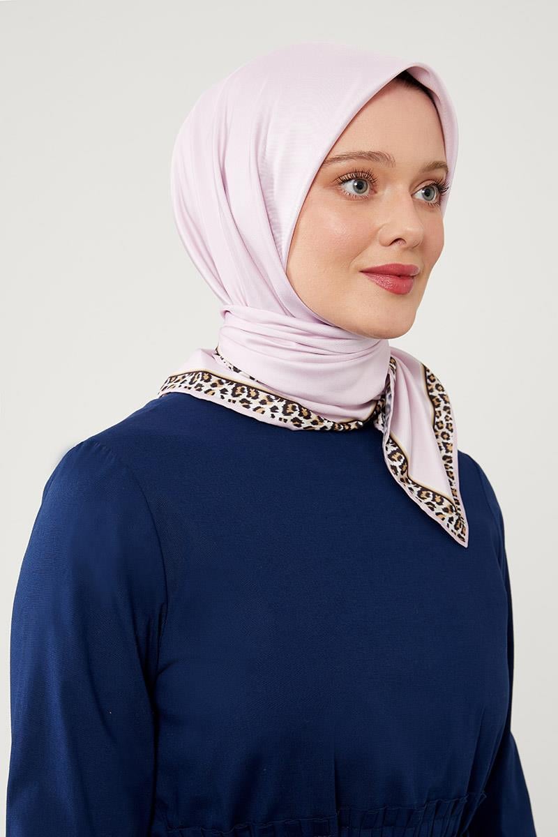 Fivescarf Pudra Twill Digital Eşarp