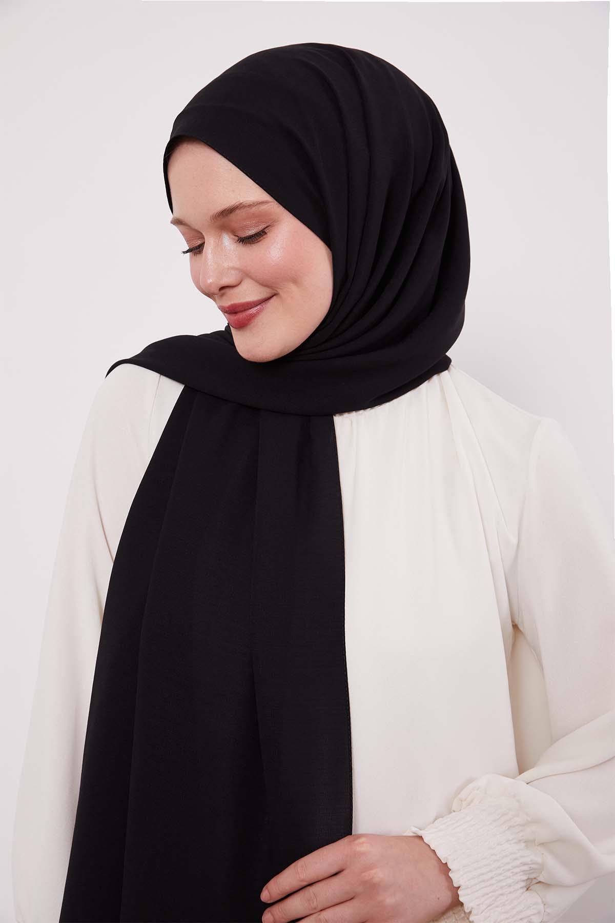 Fivescarf Siyah Resital Şal