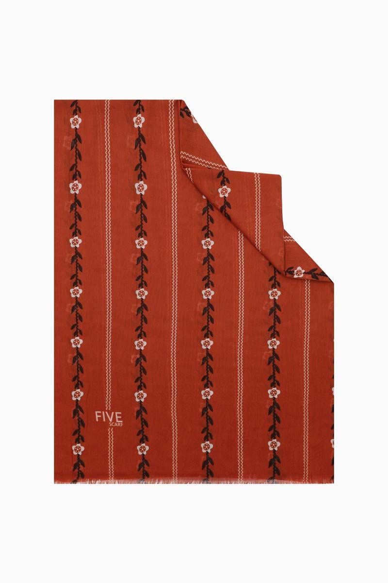 Fivescarf Taba Relax Papatya Şal