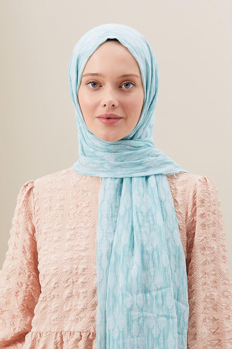 Fivescarf Turkuaz Bulut Comfort Line Şal