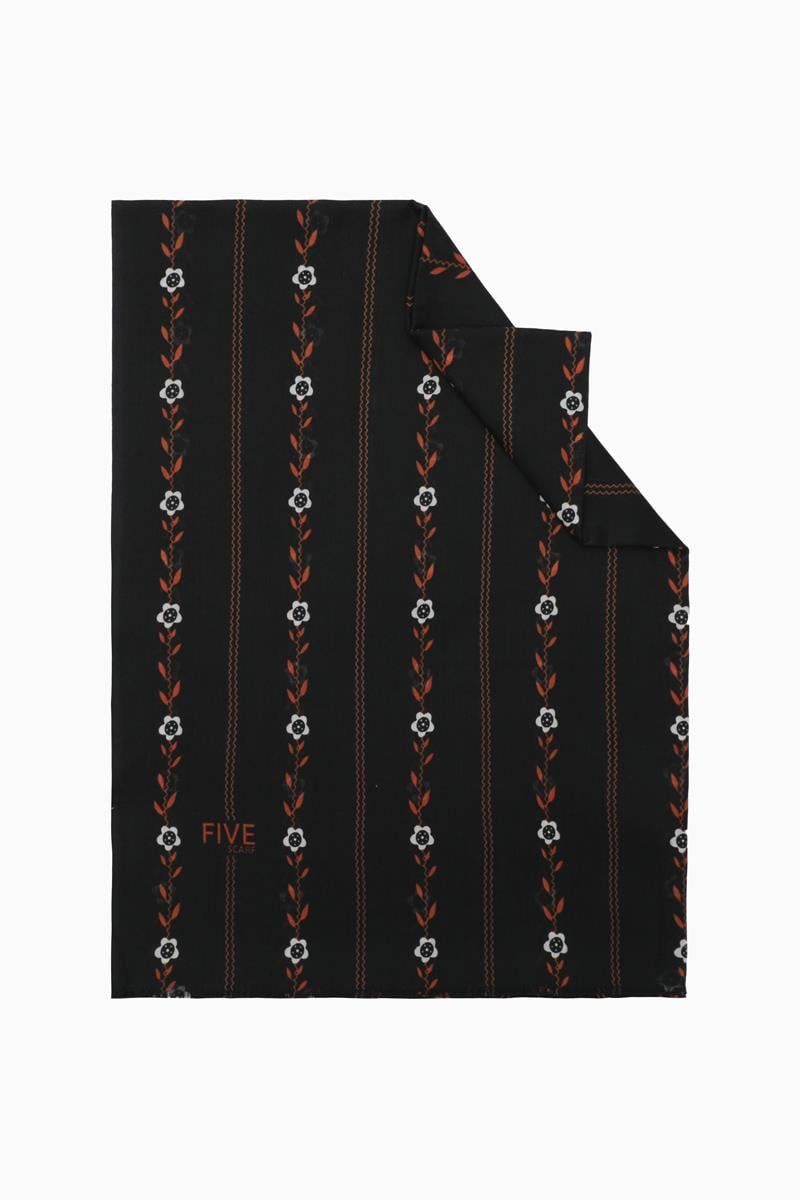 Fivescarf Turuncu Relax Papatya Şal