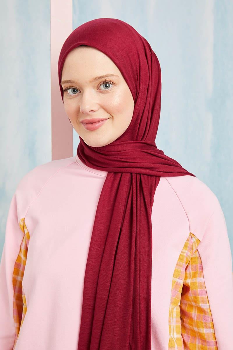 Fivescarf Vişneçürüğü Five Penye Şal