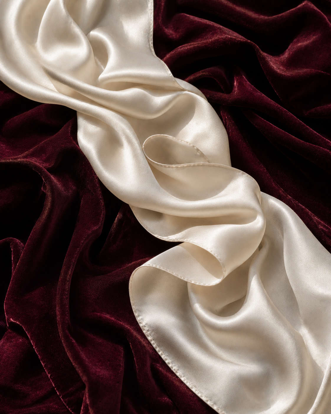 Bordo Üzerine Bordo - Cesur Monokrom