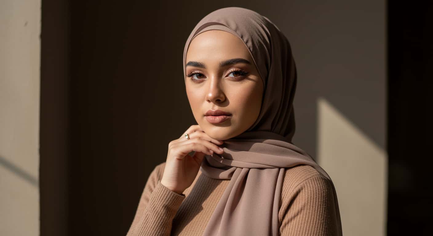 İnce Yüzlüler İçin Şal Modelleri