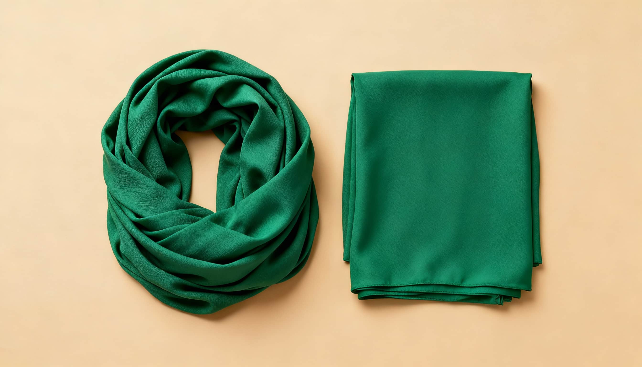 Ütü Gerektirmeyen Polyester ve Şifon Şallar 