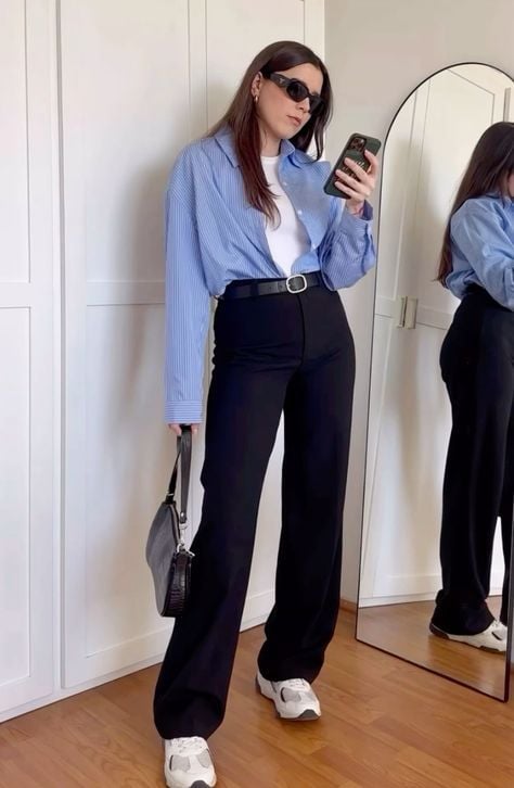 Koyu Lacivert Pantolon Kombinleri