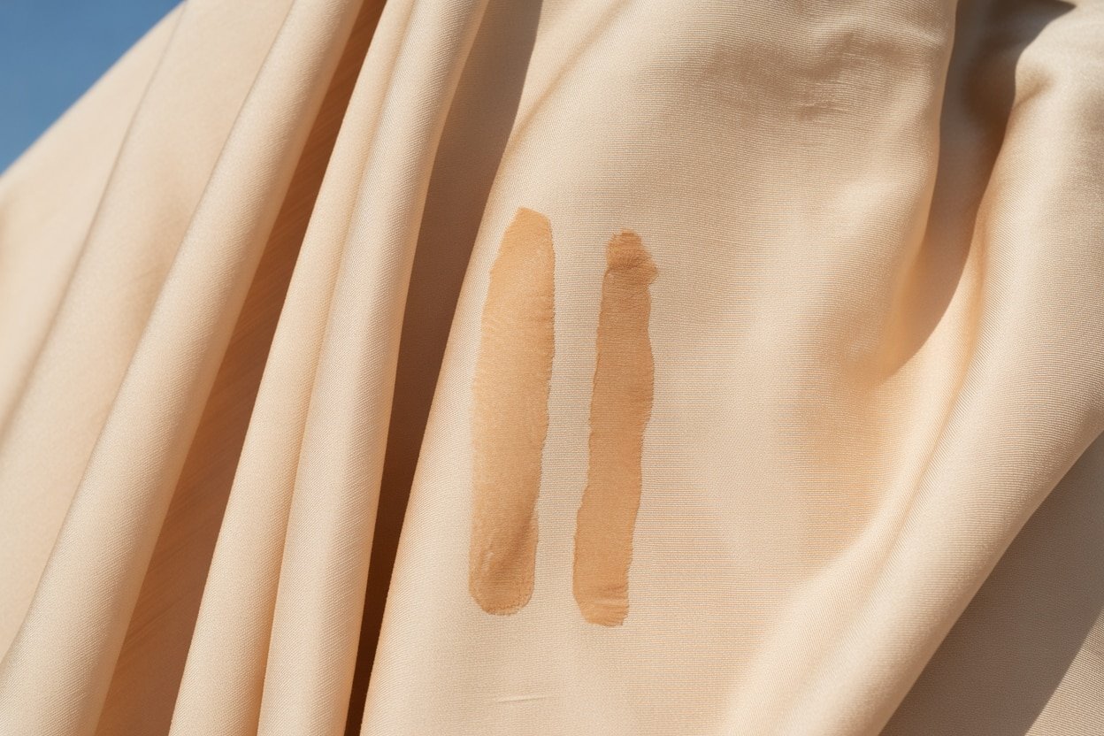 Eşarptan Fondöten Lekesi Çıkarma İçin Kumaş Türüne Göre Çözümler