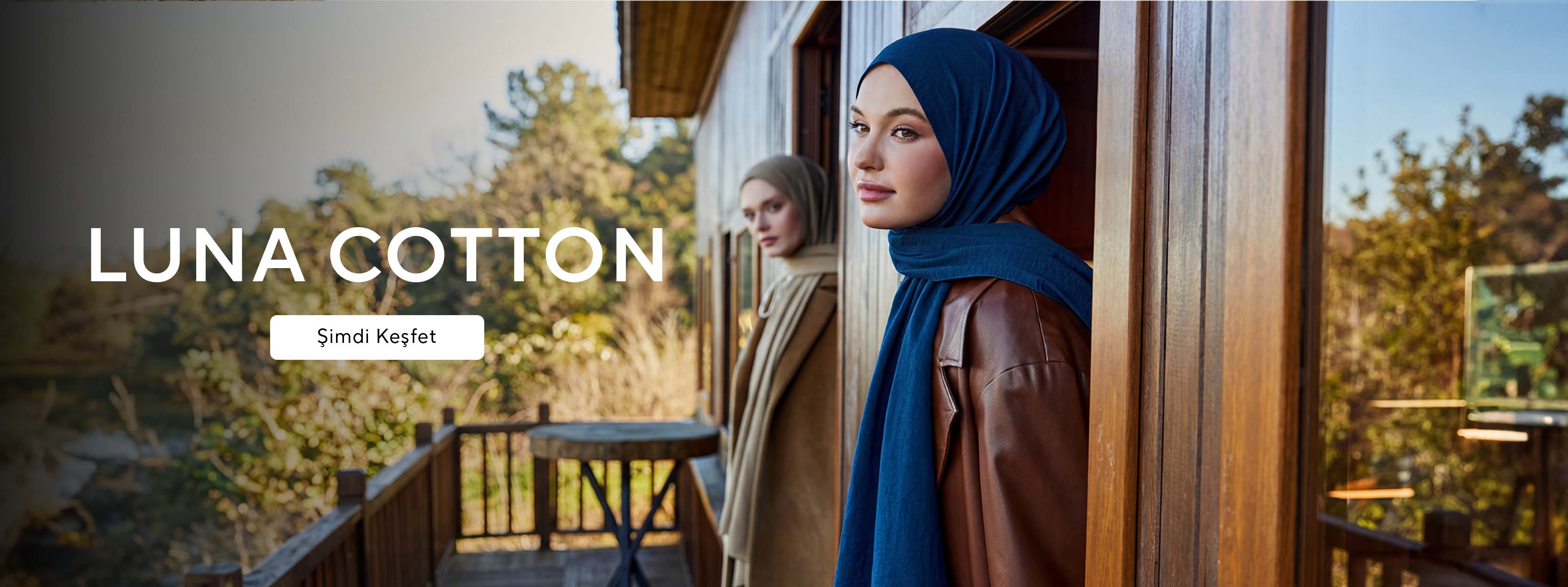 Luna Cotton Şal