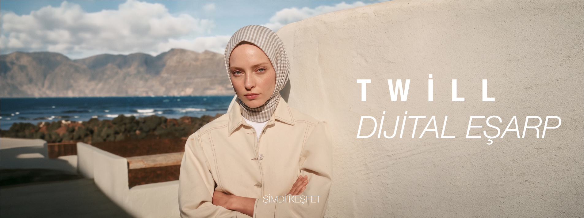 Twill Dijital Eşarp