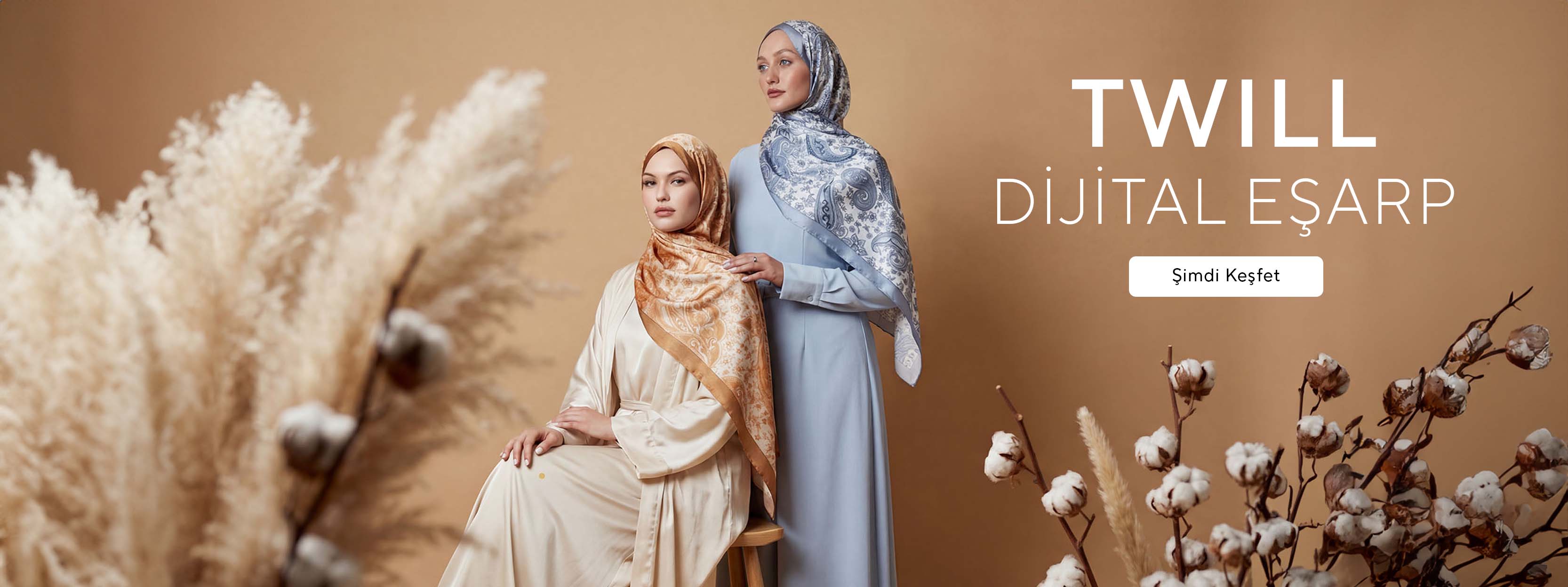 Twill Dijital Eşarp