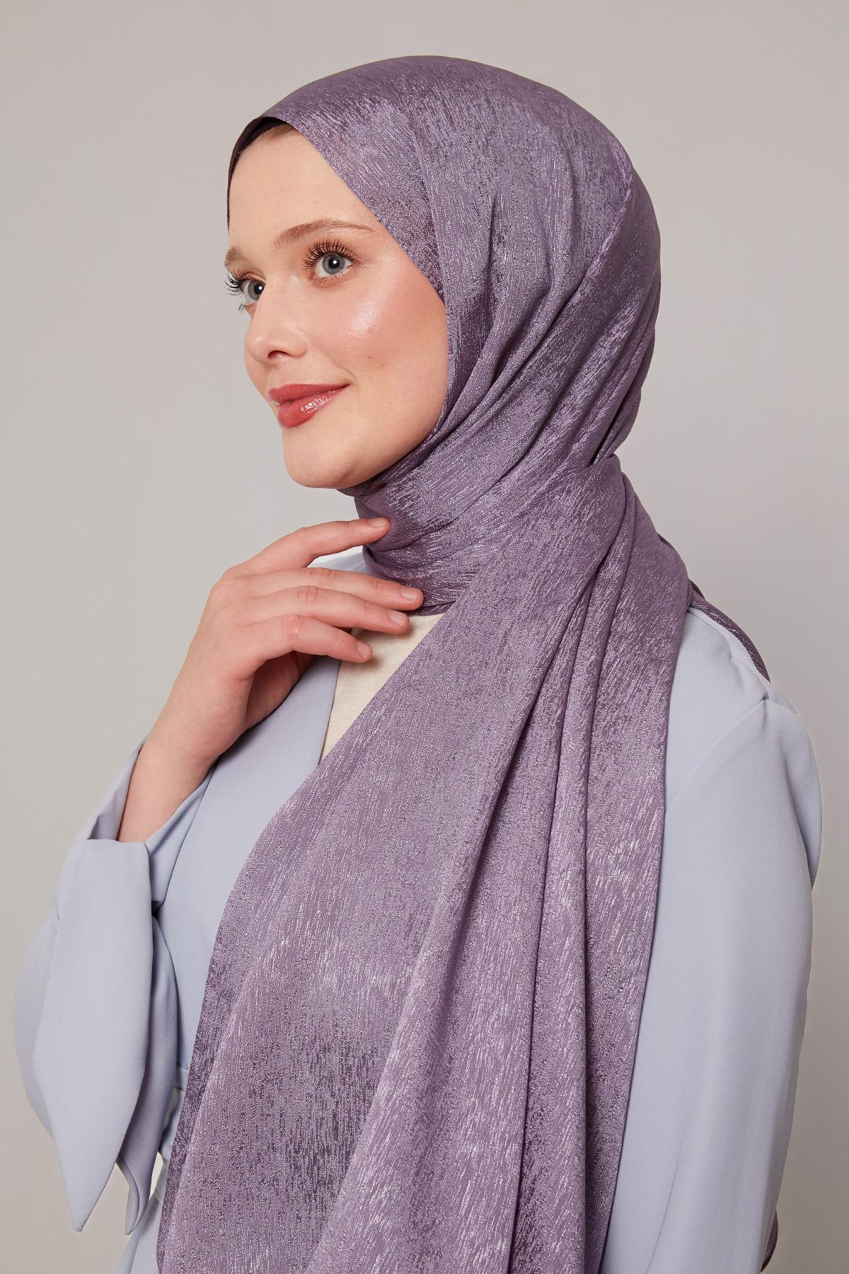 Fivescarf A.Mor Simli Diamond Şal