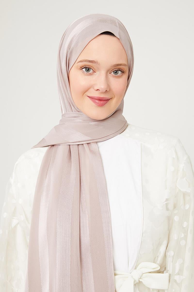 Fivescarf A.Vizon Sim Şeritli Tokyo Şal