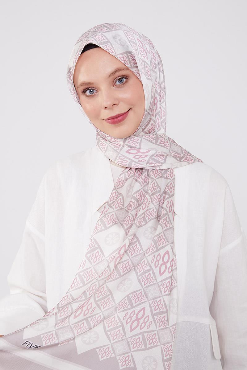 Fivescarf A.Vizon Damla Desen Brand Şal