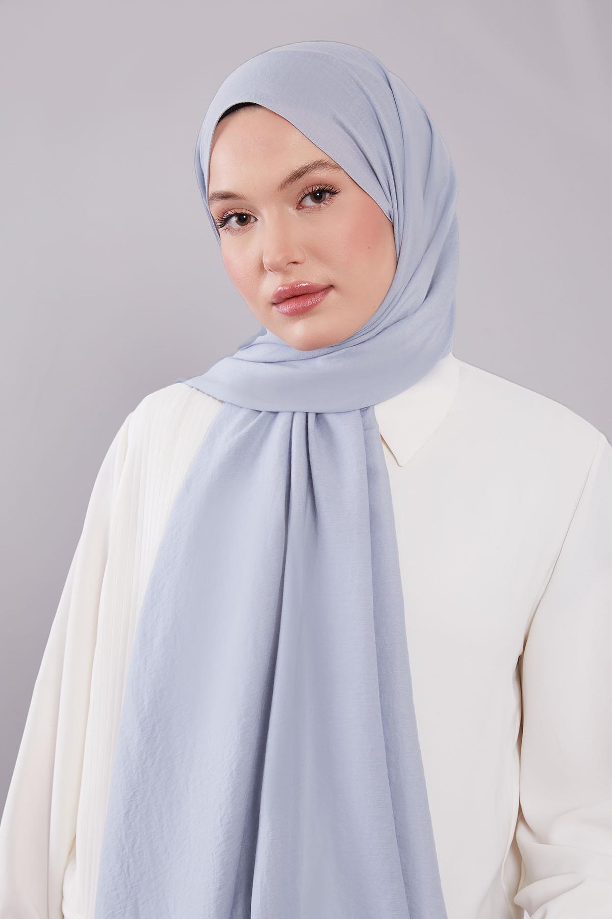 Fivescarf A.Gri Touch Pamuk Şal