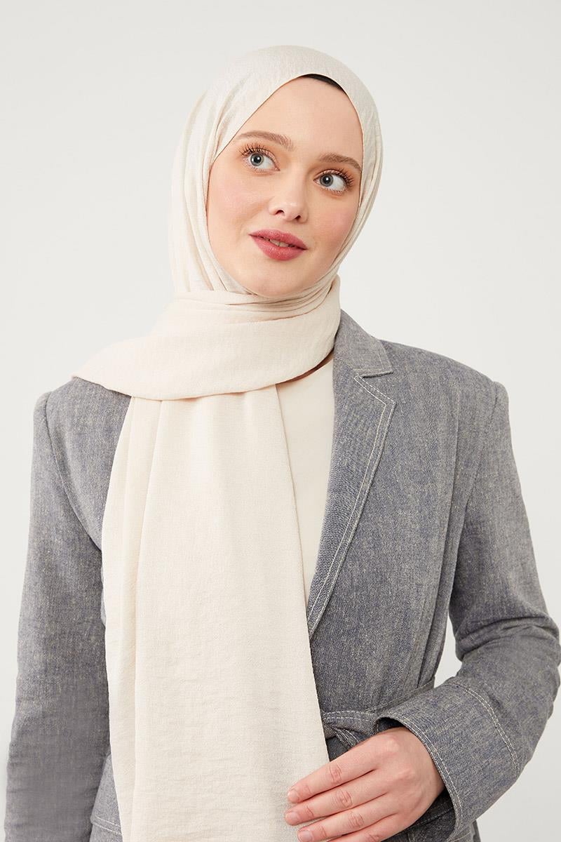 Fivescarf Açık Bej Junset Şal