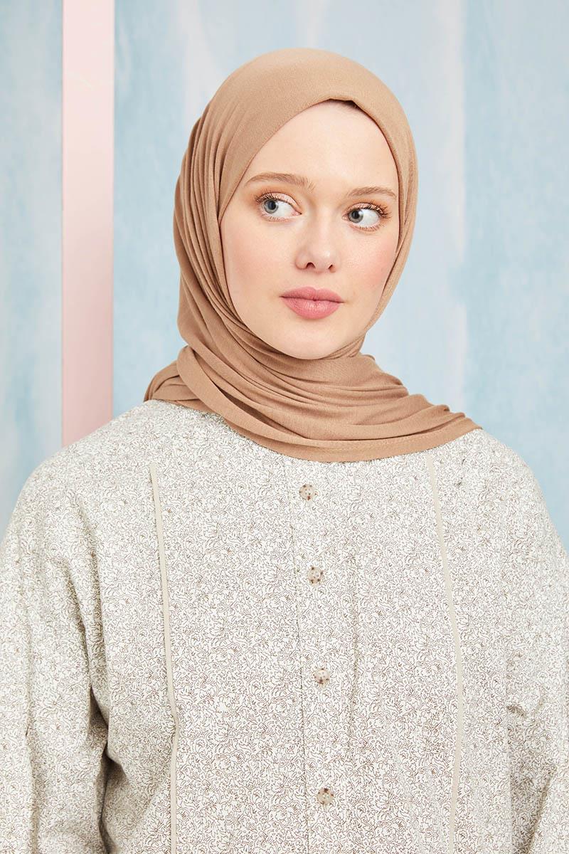 Fivescarf Açık Çikolata Five Penye Şal