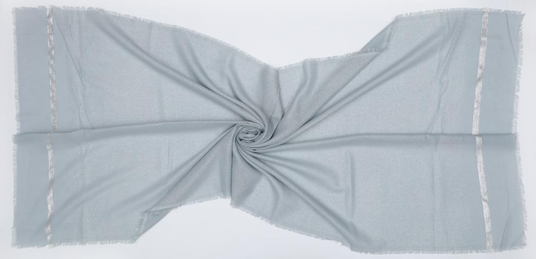 Fivescarf Açık Gri Gold Relax Şal