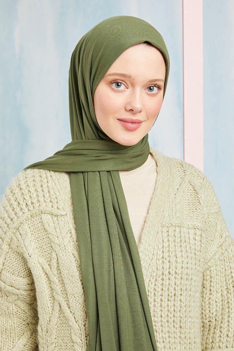 Fivescarf Açık Haki Five Penye Şal