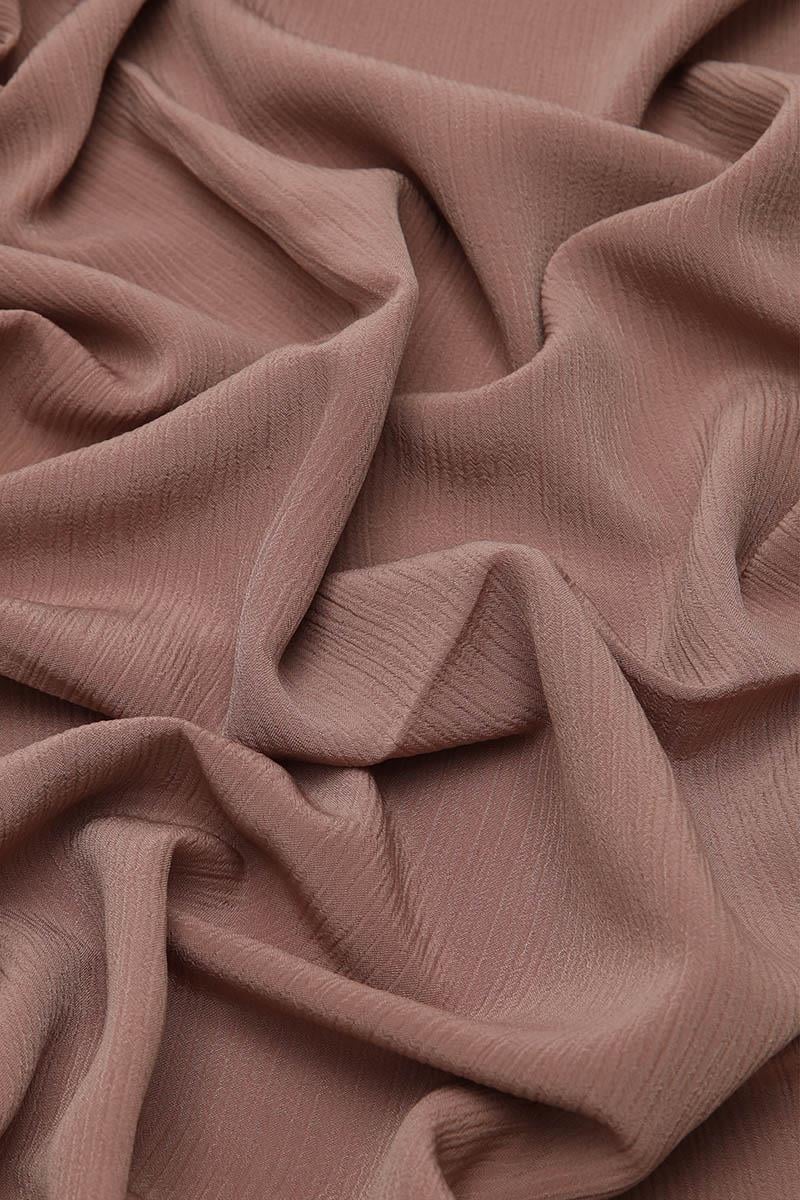 Fivescarf Açık Kahverengi Krinkıl Şal