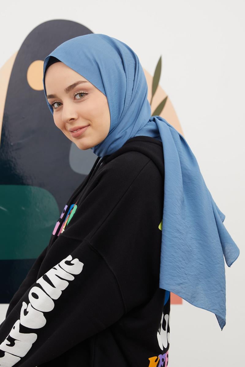 Fivescarf Açık Mavi Tensel Şal