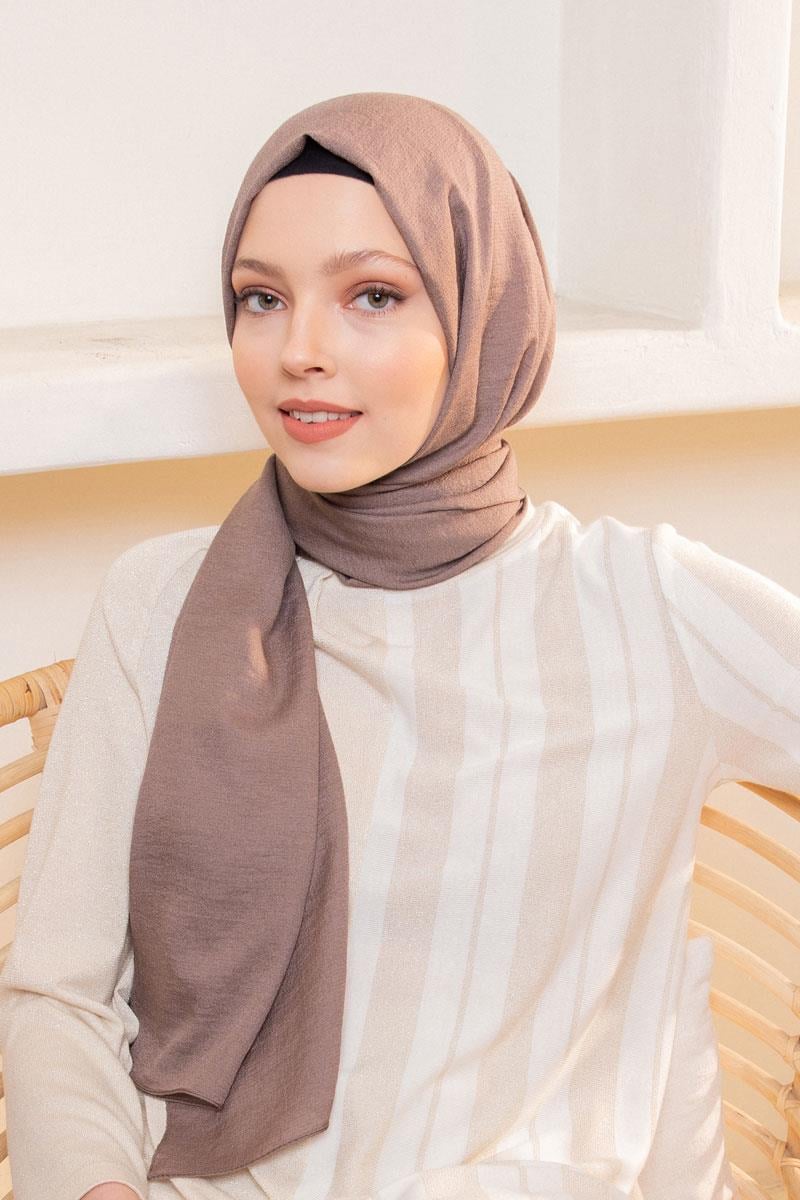 Fivescarf Açık Vizon Junset Şal