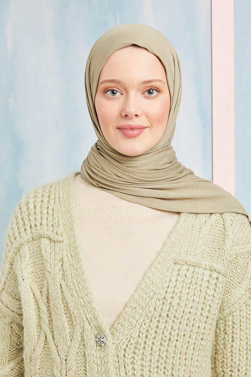 Fivescarf Açık Yeşil Five Penye Şal