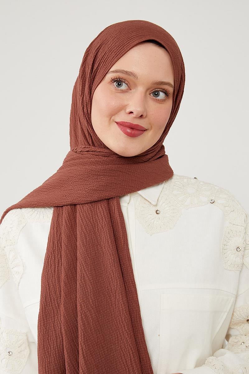 Fivescarf Bakır Harmoni Şal