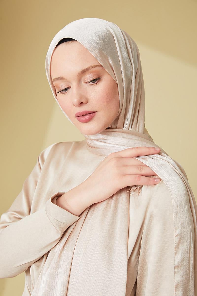 Fivescarf Bej Janjan Abiye Şal