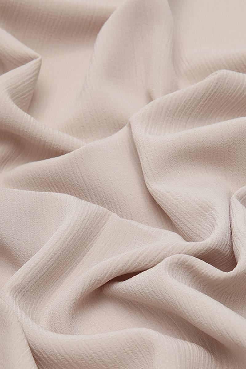 Fivescarf Bej Krinkıl Şal