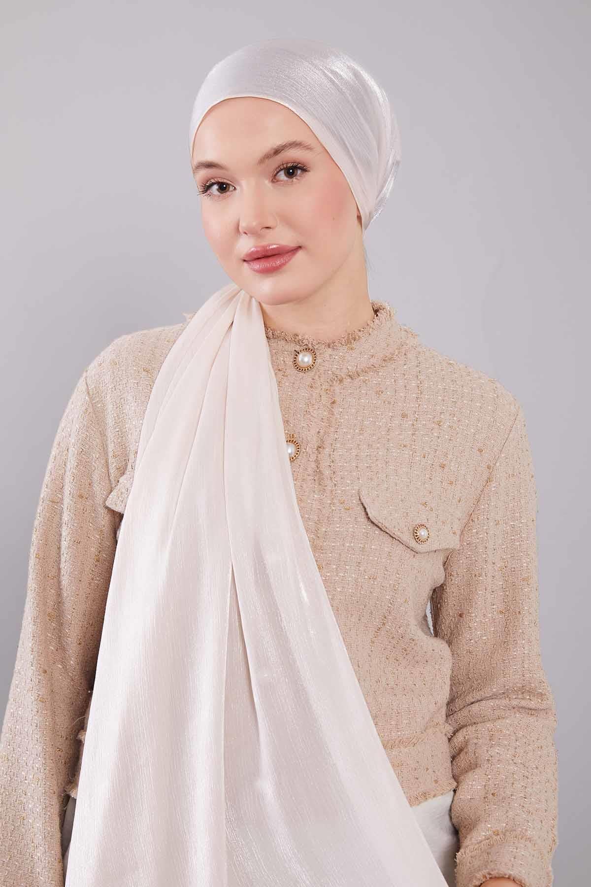 Fivescarf Bej Milano Şal