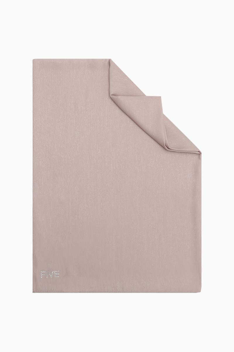 Fivescarf Bej Simli Elmas Abiye Şal