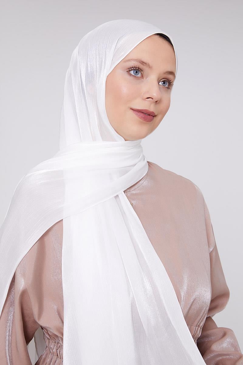 Fivescarf Beyaz Milano Şal