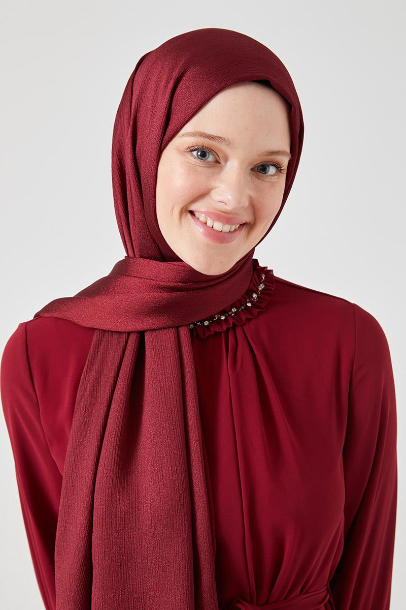 Fivescarf Bordo Crystal Şal