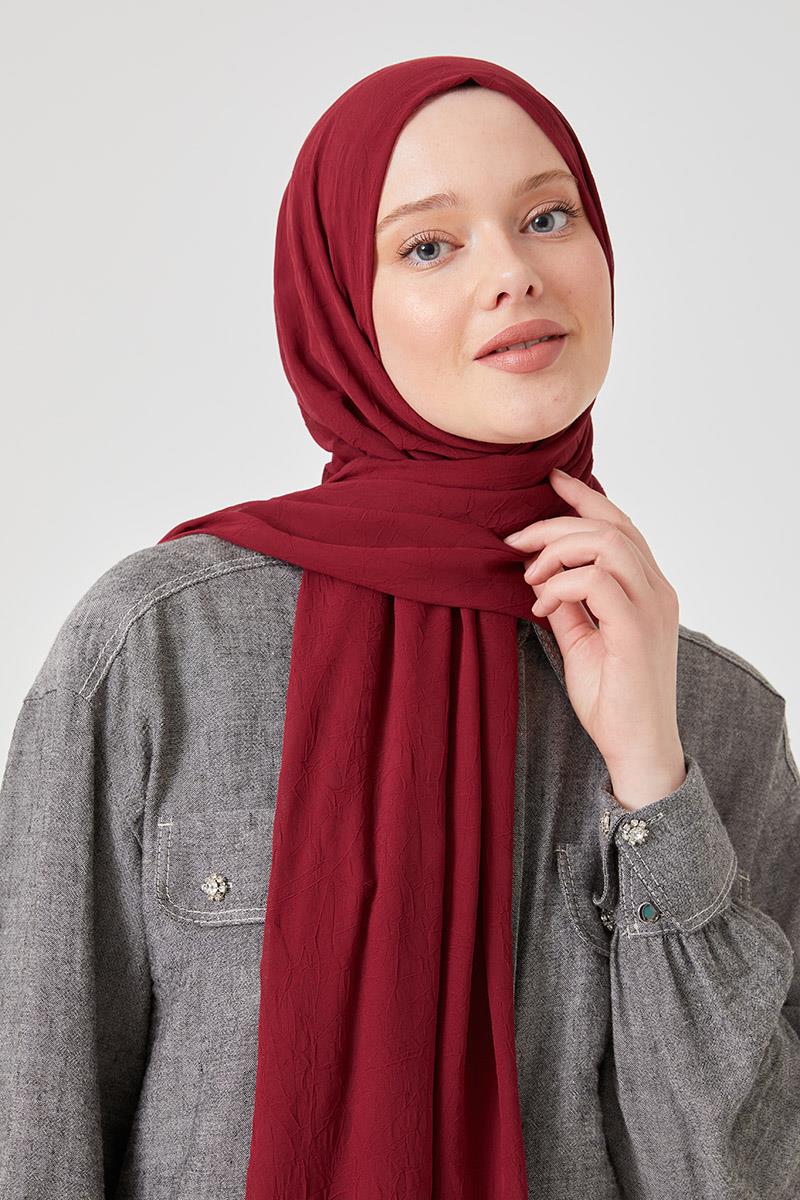 Fivescarf Bordo Frozen Şal