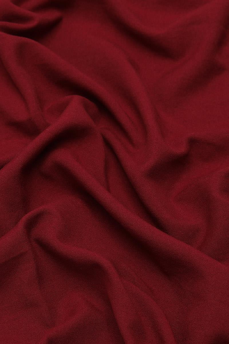 Fivescarf Bordo Pamuk Cazz Şal