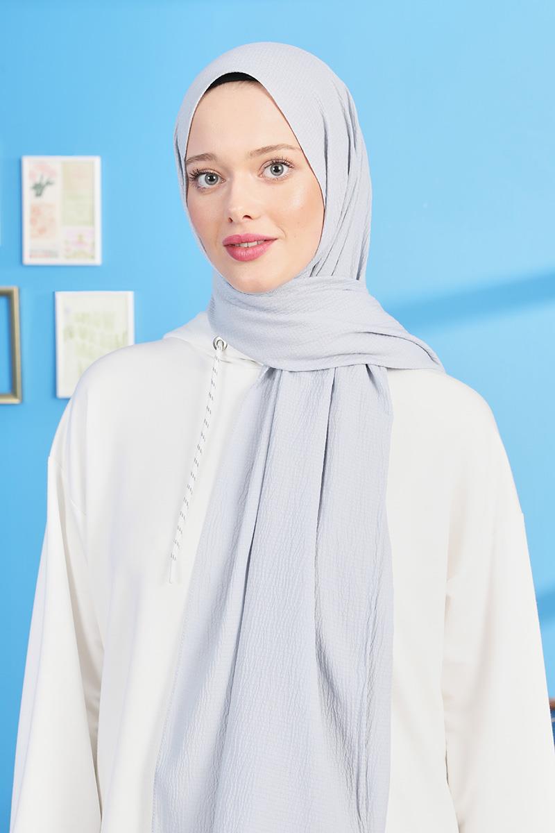 Fivescarf Buz Mavisi Harmoni Şal