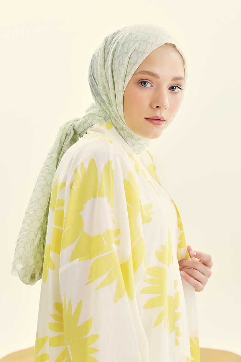 Fivescarf Çağla Yeşili Morocco Comfort Line Şal