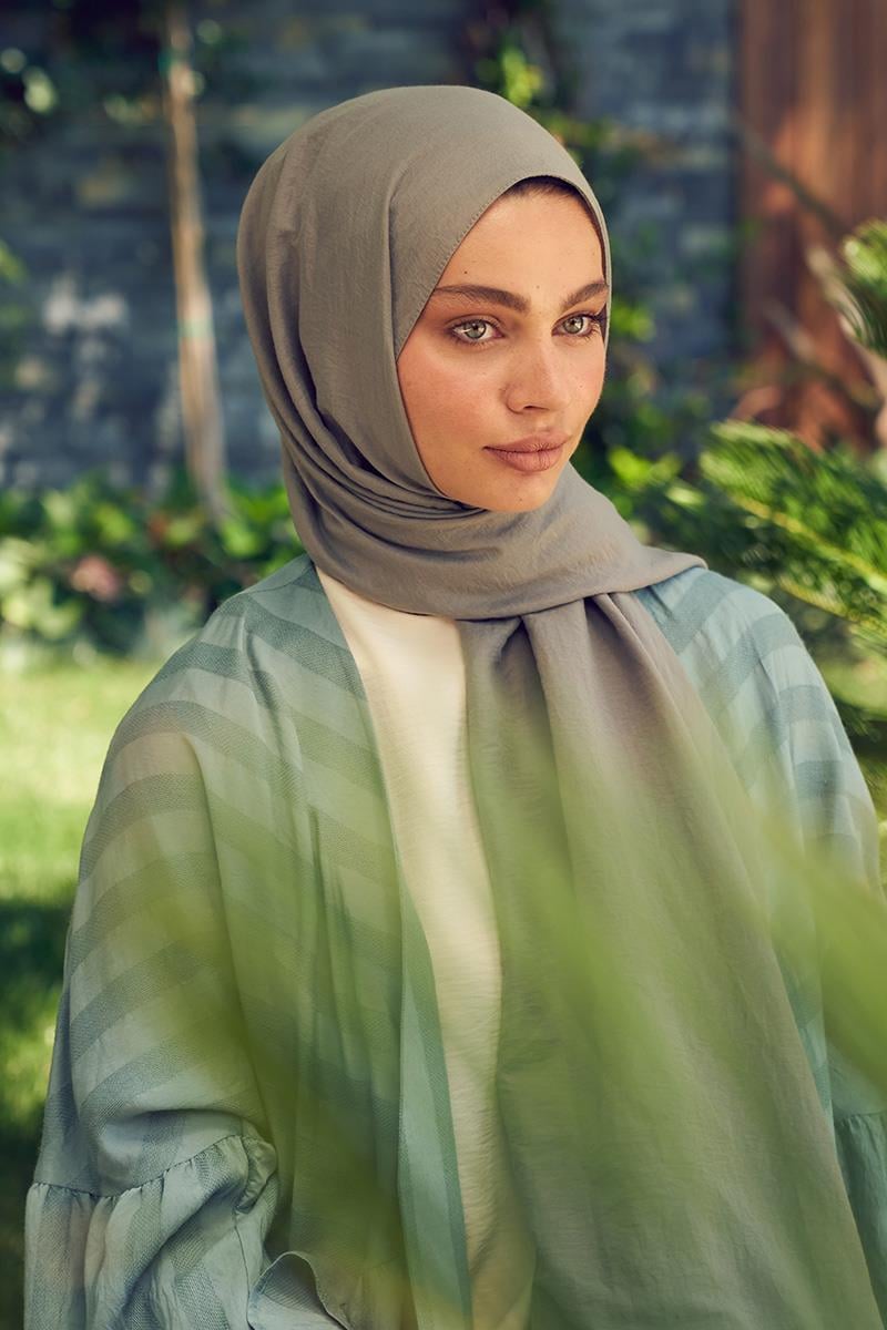 Fivescarf Çağla Yeşili Touch Pamuk Şal